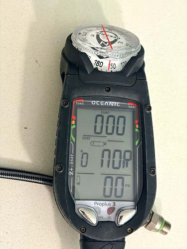 Oceanic proplus scuba dive - 3,